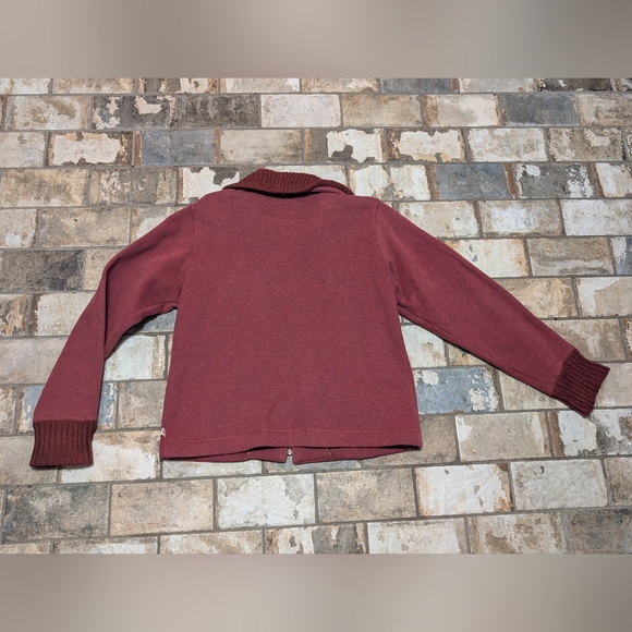 Field Gear Women’s Medium Jacket - Burgundy/Red- Classic Style - Picture 7 of 7